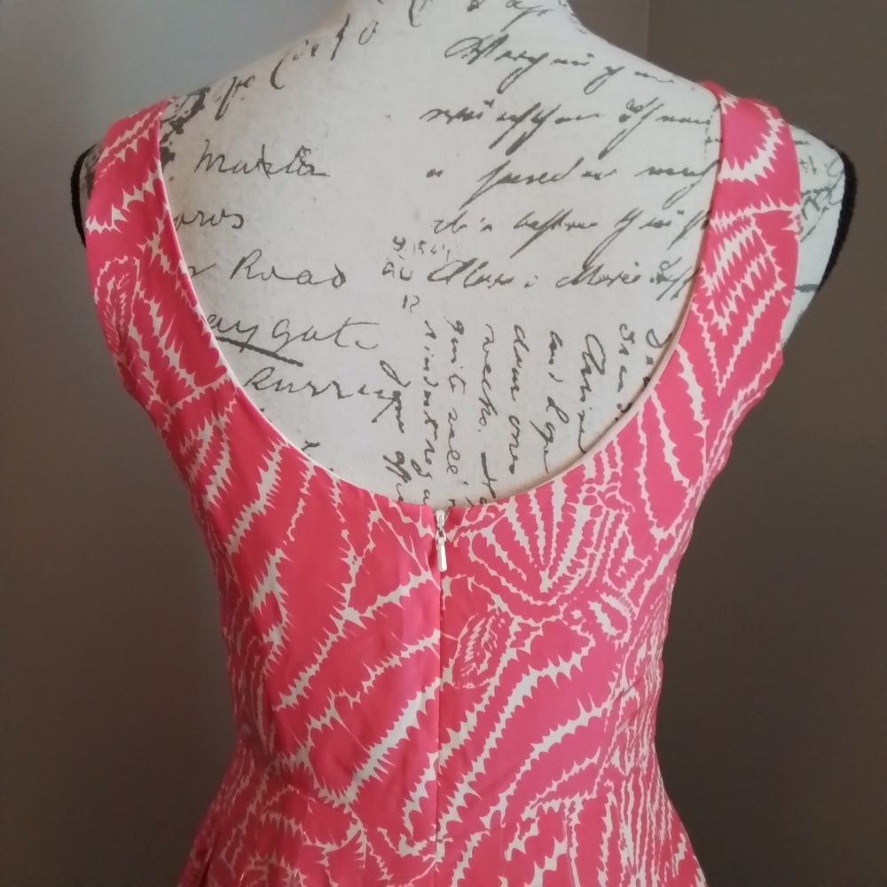 Lilly Pulitzer Posey Show Your Stripes Splash Pink Silk Dress - 2 - Picture 9 of 16